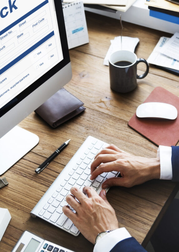 Credit Check Financial Accounting Request Form Concept