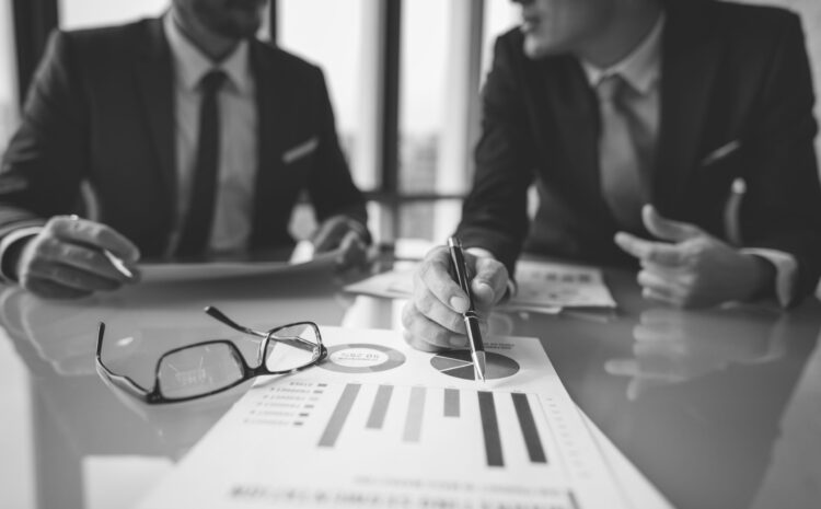 Business Brainstorming Graph Chart Report Data Concept